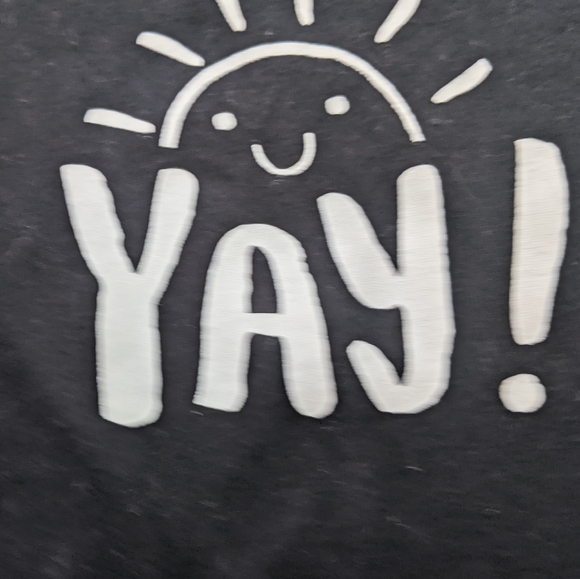 Fred & Flo British Baby YAY Black Organic Cotton Baby Romper up to 3 months - Picture 3 of 7